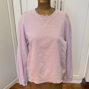 COS Light Purple Crew Neck Sweatshirt .